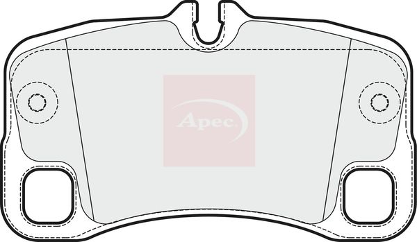 Apec Brake Pads Set PAD1679 - image 2