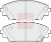 Apec Brake Pads Set PAD1968 thumbnail