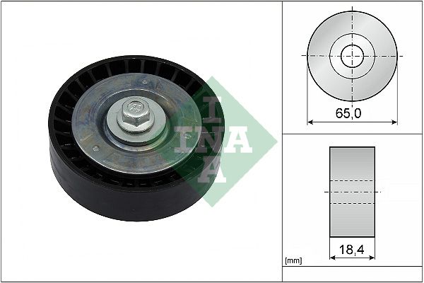 INA Drive Belt Deflection Guide Pulley 532091310 - image 2