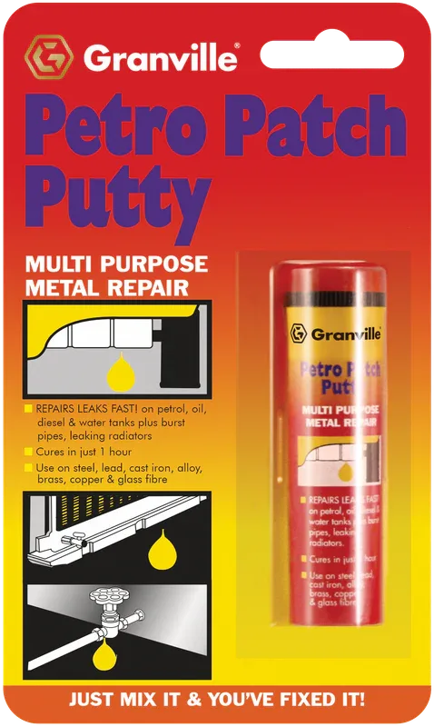 Granville Adhesives & Sealants Petro Patch Putty 50G 0455 - image 2