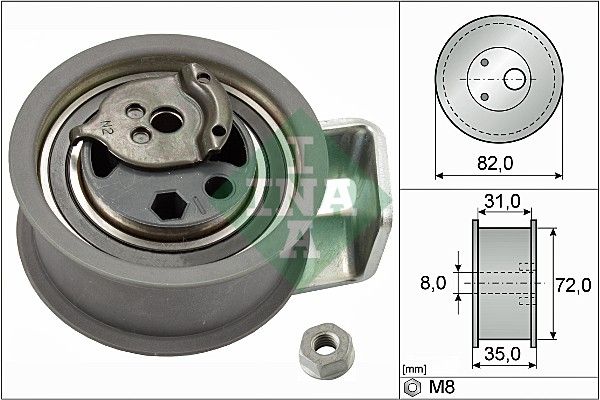 INA Timing Belt Tensioner 531043620 - image 2