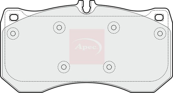 Apec Brake Pads Set PAD1910 - image 2