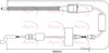 Apec Handbrake Cable CAB1519 thumbnail