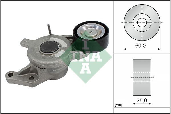INA Drive Belt Tensioner Pulley 534065710 - image 2