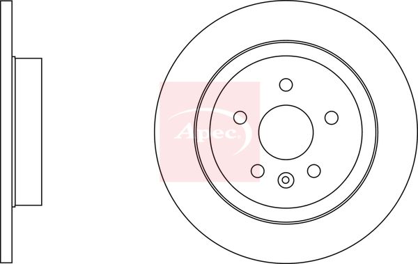 Apec Brake Disc DSK3193 - image 2