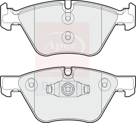 Apec Brake Pads Set PAD1699B - image 3
