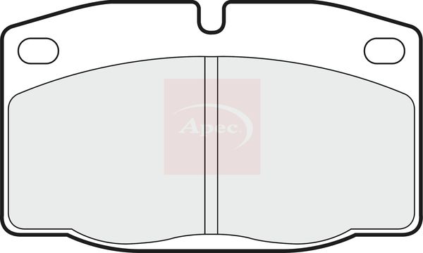 Apec Brake Pads Set PAD428 - image 2