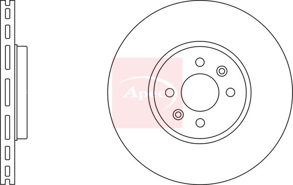 Apec Brake Disc DSK2377 - image 3