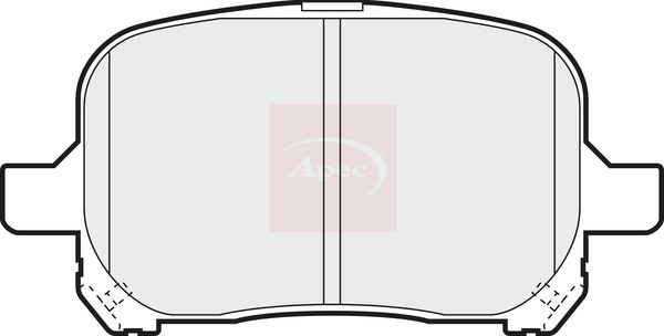 Apec Brake Pads Set PAD962 - image 2