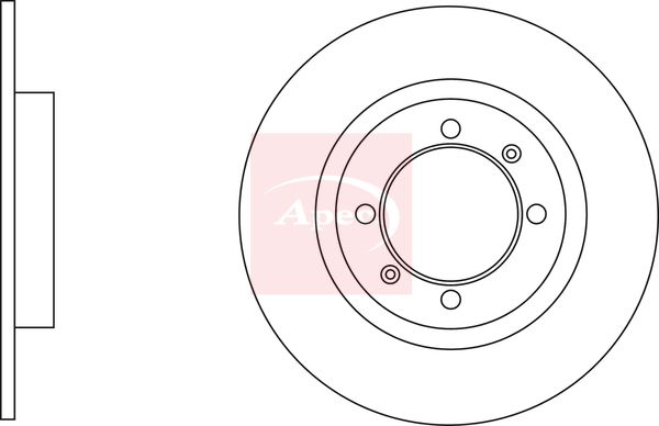 Apec Brake Disc DSK2903 - image 2
