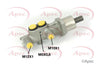 Apec Brake Master Cylinder MCY299 thumbnail