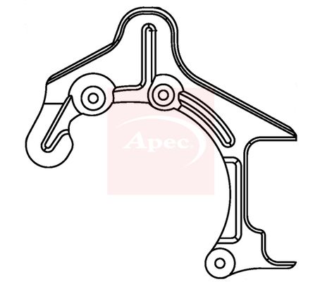 Apec Brake Disc Splash Panel ASG1141 - image 2