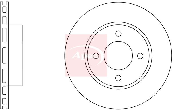 Apec Brake Disc DSK2648 - image 2