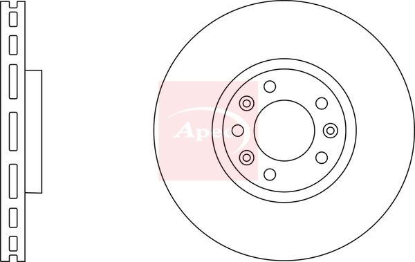Apec Brake Disc DSK2864 - image 2