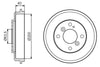 Bosch Brake Drums Pair Rear 0986477240 - OEM Quality Replacement thumbnail