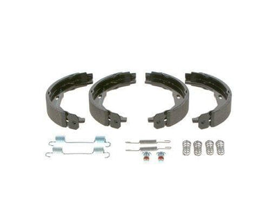 Parking Brake Shoes Full Set Of 4 Bosch 0986487723 - tradevehicleparts.co.uk
