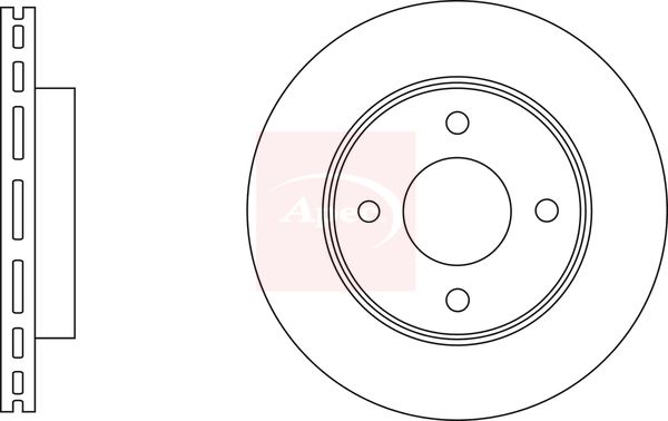Apec Brake Disc DSK3226 - image 2