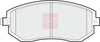 Apec Brake Pads Set PAD1454 thumbnail
