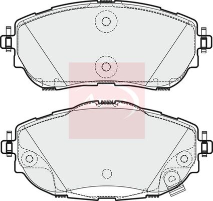 Apec Brake Pads Set PAD1973 - image 2