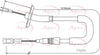 Apec Handbrake Cable CAB1284 thumbnail
