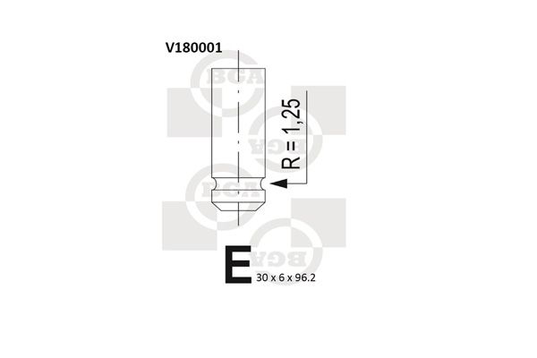 BGA Intake Valve Inlet V180001 - image 2