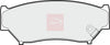 Apec Brake Pads Set PAD844 thumbnail