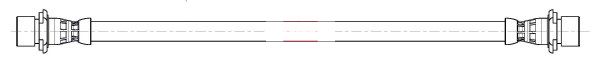 Apec Brake Hose HOS4554 - image 2