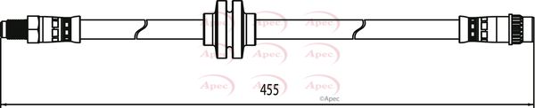 Apec Brake Hose HOS4061 - image 2