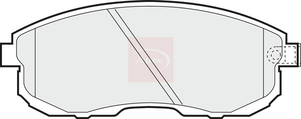 Apec Brake Pads Set PAD742 - image 2