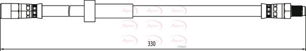 Apec Brake Hose HOS4113 - image 2