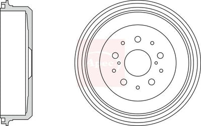 Apec Brake Drum DRM9997