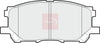 Apec Brake Pads Set PAD1338 thumbnail