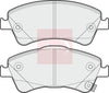 Apec Brake Pads Set PAD1646 thumbnail