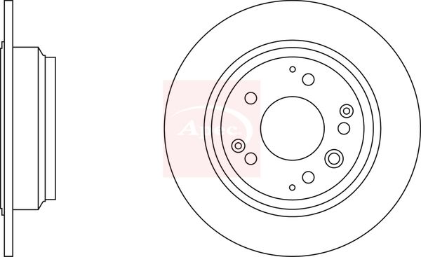 Apec Brake Disc DSK739 - image 2