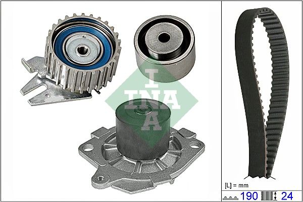 INA Timing Belt Kit & Water Pump 530062030 - image 2