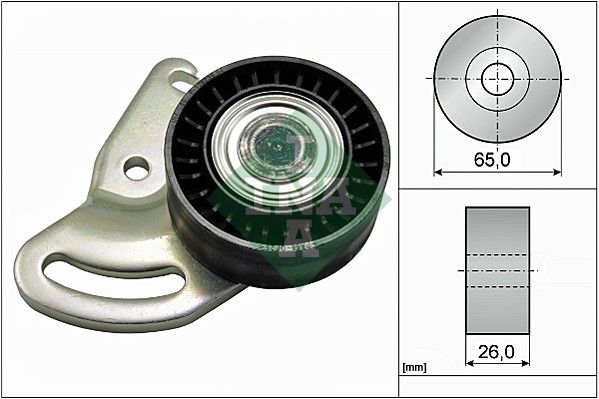 INA Drive Belt Tensioner Pulley 531059130 - image 2