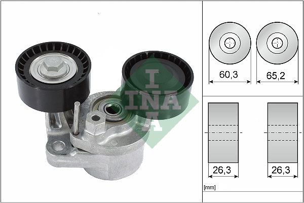 INA Drive Belt Tensioner Pulley 534048210 - image 2
