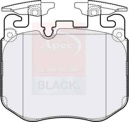 Apec Brake Pads Set PAD2161B - image 2