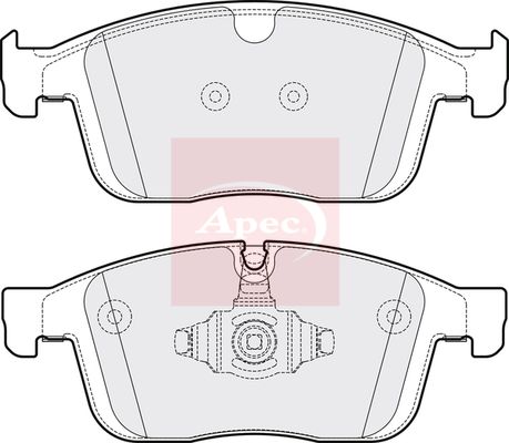 Apec Brake Pads Set PAD2160 - image 2