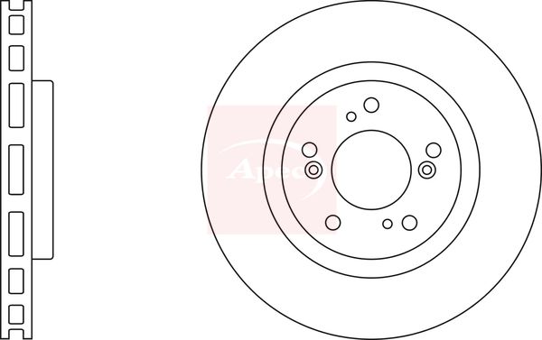 Apec Brake Disc DSK2329 - image 2