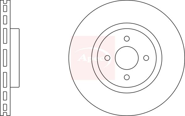 Apec Brake Disc DSK2397 - image 2