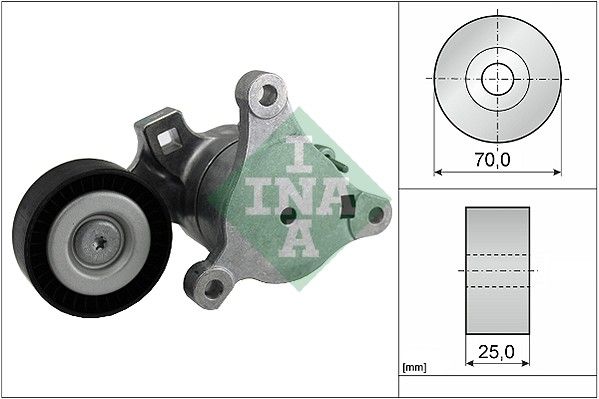 INA Drive Belt Tensioner Pulley 534036210 - image 2