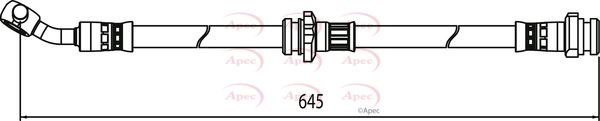 Apec Brake Hose HOS4049 - image 2