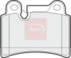 Apec Brake Pads Set PAD1523 thumbnail