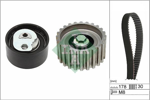 INA Timing Belt Kit 530023210 - image 2