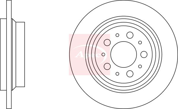 Apec Brake Disc DSK829 - image 2