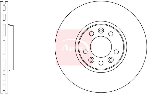 Apec Brake Disc DSK2611 - image 2