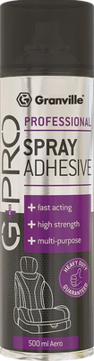 Granville Spray Adhesive 500Ml 1091B - tradevehicleparts.co.uk