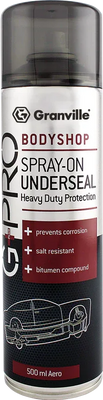 Granville Gpro Spray Underseal 500Ml Aerosol 1092B - tradevehicleparts.co.uk