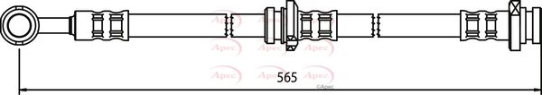 Apec Brake Hose HOS3373 - image 2
